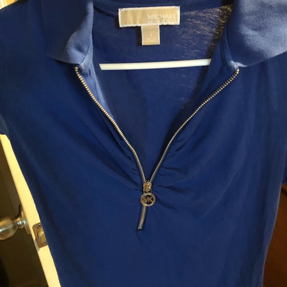 Michael Kors Tops - Ladies half zip MK blouse